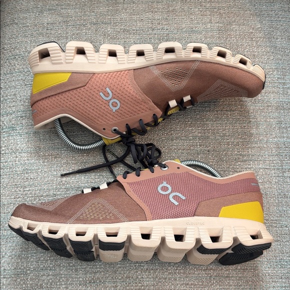 On Cloud X 2.0 Running Shoes Sneakers Mocha Sand 40-99239 Women’s size 11 - Picture 6 of 8